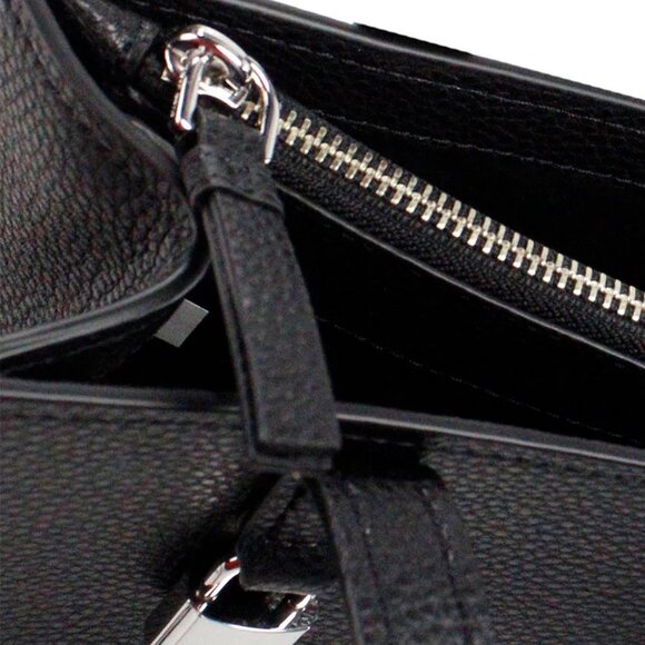 NWT ✅ Marc Jacobs Mini Grind Leather Tote Bag BLACK ✨ NWT - Picture 6 of 16